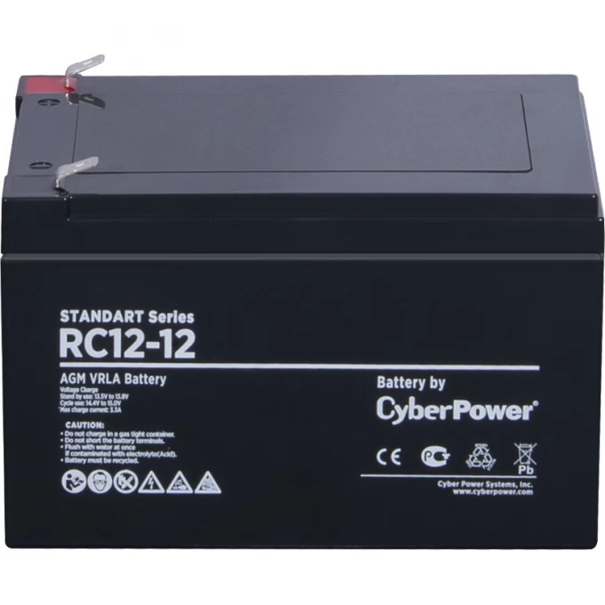 Аккумуляторная батарея CYBERPOWER RC12-12 RC 12-12 Аккумуляторная батарея CYBERPOWER RC12-12 RC 12-12