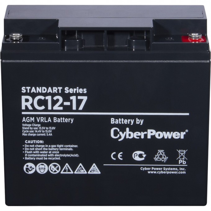 Аккумуляторная батарея CYBERPOWER RC12-17 RC 12-17 Аккумуляторная батарея CYBERPOWER RC12-17 RC 12-17