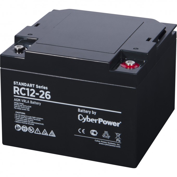 Аккумуляторная батарея CYBERPOWER RC12-26 RC 12-26 Аккумуляторная батарея CYBERPOWER RC12-26 RC 12-26