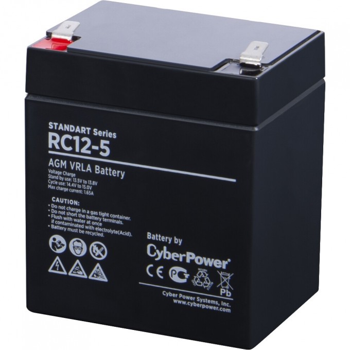 Аккумуляторная батарея CYBERPOWER RC12-5 RC 12-5 Аккумуляторная батарея CYBERPOWER RC12-5 RC 12-5