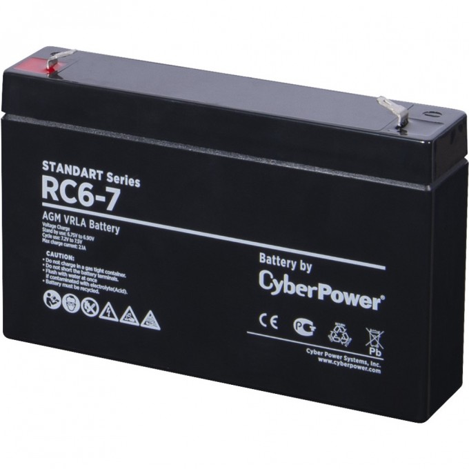Аккумуляторная батарея CYBERPOWER RC6-7 RC 6-7 Аккумуляторная батарея CYBERPOWER RC6-7 RC 6-7