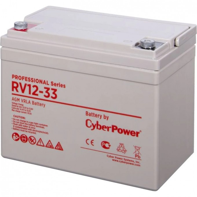 Аккумуляторная батарея CYBERPOWER RV12-33 RV 12-33 Аккумуляторная батарея CYBERPOWER RV12-33 RV 12-33