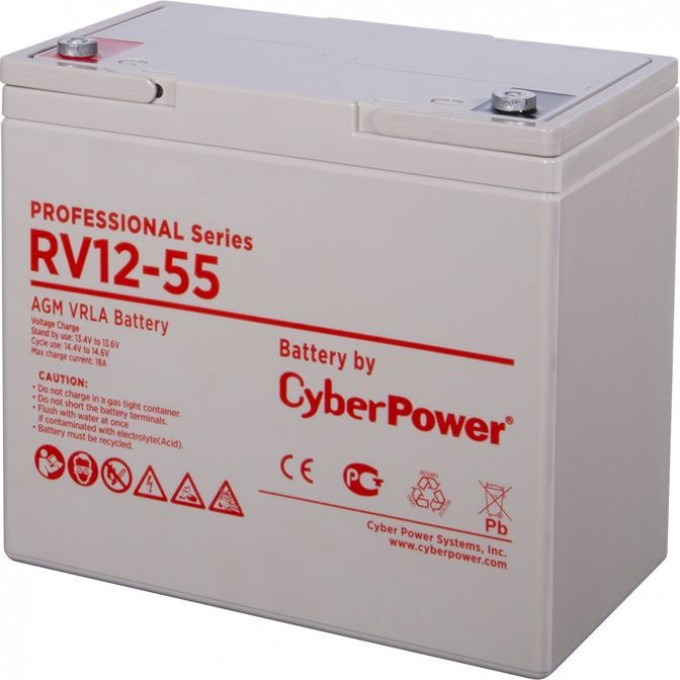 Аккумуляторная батарея CYBERPOWER RV12-55 RV 12-55 Аккумуляторная батарея CYBERPOWER RV12-55 RV 12-55