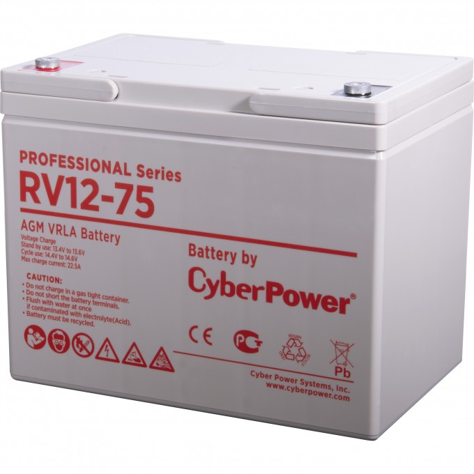 Аккумуляторная батарея CYBERPOWER RV12-75 RV 12-75 Аккумуляторная батарея CYBERPOWER RV12-75 RV 12-75