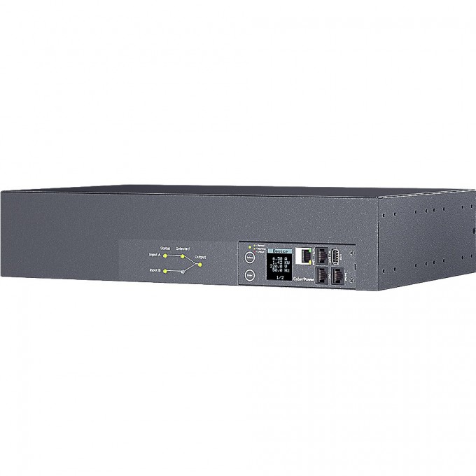 Блок распределения питания ATS CYBERPOWER 2U type, 32Amp, plug IEC 309 32A, (16) IEC 320 C13 (2) IEC 320 C19 PDU44302 Блок распределения питания ATS CYBERPOWER 2U type, 32Amp, plug IEC 309 32A, (16) IEC 320 C13 (2) IEC 320 C19 PDU44302