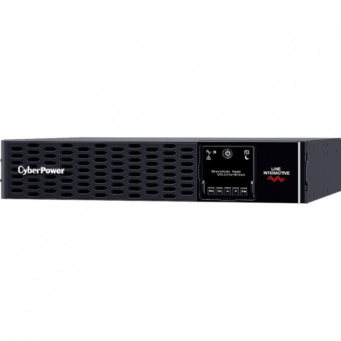 Источник бесперебойного питания CYBERPOWER UPS NEW LINE-INTERACTIVE 1500VA/1500W USB/RS-232/EPO/Dry/SNMPslot (10 х IEC С13) (12V / 9AH х 4) PR1500ERTXL2U Источник бесперебойного питания CYBERPOWER UPS NEW LINE-INTERACTIVE 1500VA/1500W USB/RS-232/EPO/Dry/SNMPslot (10 х IEC С13) (12V / 9AH х 4) PR1500ERTXL2U