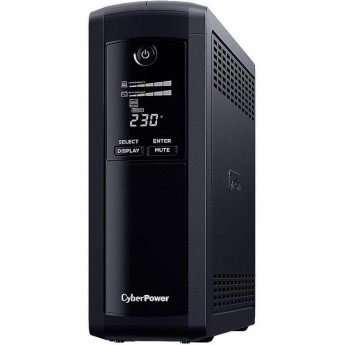 Источник бесперебойного питания UPS CYBERPOWER VP1600EILCD Line-Interactive 1600VA/960W USB/RS-232/RJ11/45 (4 + 4 IEC С13)