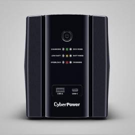 Источник бесперебойного питания UPS CyberPower UT2200EIG Line-Interactive 2200VA 1320W USB RJ11 45 USB charger A/C