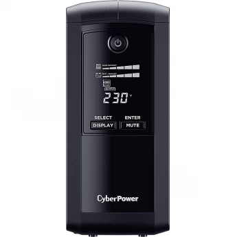 Источник бесперебойного питания UPS CYBERPOWER VP700EILCD Line-Interactive 700VA/390W USB/RS-232/RJ11/45 (6 IEC С13) Источник бесперебойного питания UPS CYBERPOWER VP700EILCD Line-Interactive 700VA/390W USB/RS-232/RJ11/45 (6 IEC С13)